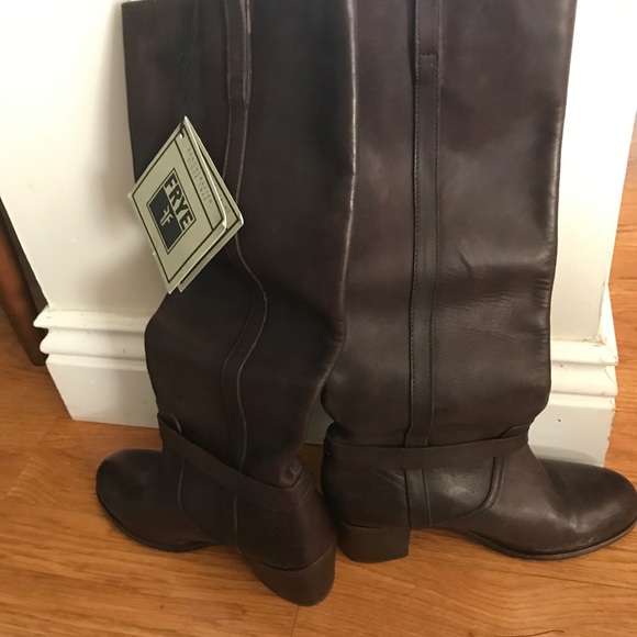FRYE Malorie Knotted Boots OBO - Picture 3 of 4